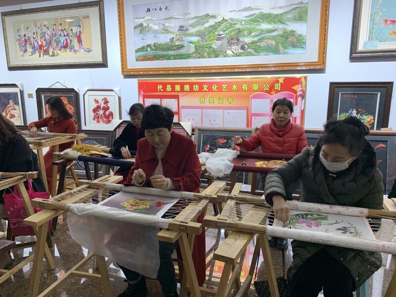 山西代县:非遗产品拓宽脱贫路径(图1) 山西代县:非遗产品拓宽脱贫路径(图1)